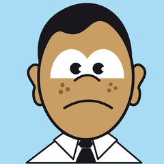 visage expression figure portrait triste malheur