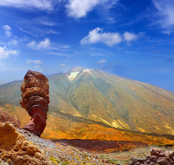 Teide National Park Roques de Garcia in Tenerife