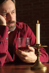 Gallant male at home