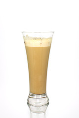 a cup of capuccino