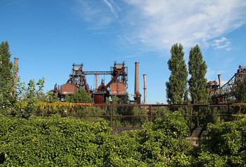 Fototapeta na wymiar Landschaftspark Duisburg
