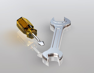 Schraubendrehe Maulschlüssel G