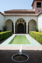 Interior de Alcazaba de Málaga