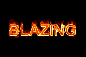 Blazing (Text serie)