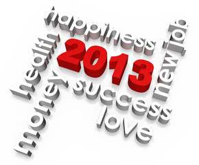 Happy New Year 2013 - 44934471