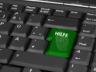 tastatur download hilfe mit fingerabdruck