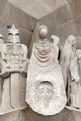 Statue of Jesus, Sagrada Familia, Antoni Gaudí, Barcelona