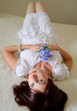 Dream time for a woman