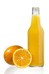 orange fruits and juice