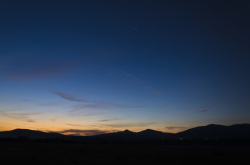 beautiful sunset background