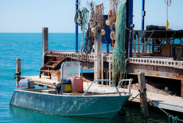 Barca da pesca Monkey Mia, We Australia © Marcella Miriello