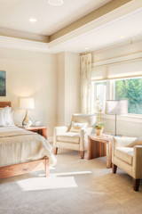 Bedroom in Luxurious New Home