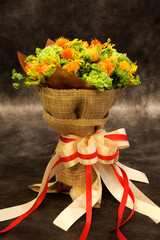 bouquet, colorful spring flowers