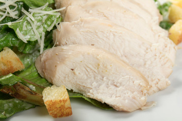 healthy salad  chicken