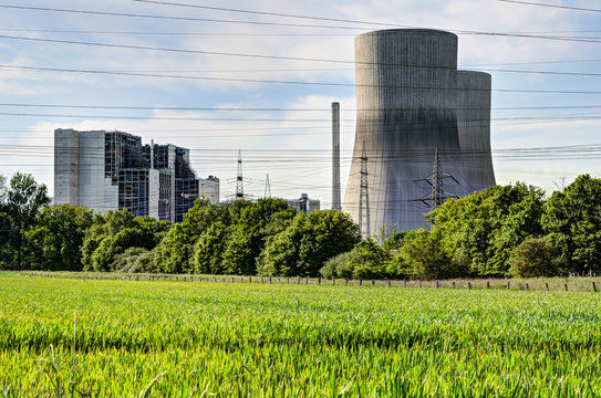 Disconnected Nuclear Power Plant, Germany