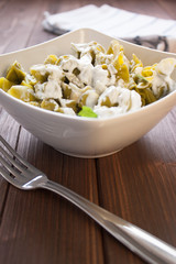 Sacchettini di pasta all'uovo con spinaci e ricotta