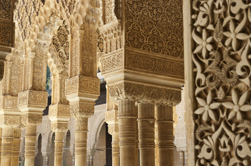 Alhambra (Granada) - obrazy, fototapety, plakaty