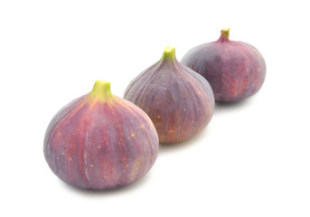 Figs isolated on white background