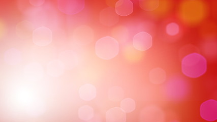 red loopable background hexagonal lights