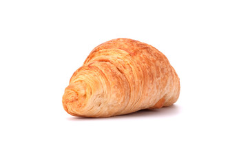 Croissant isolated on white background