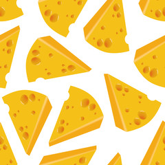 cheese seamless pattern