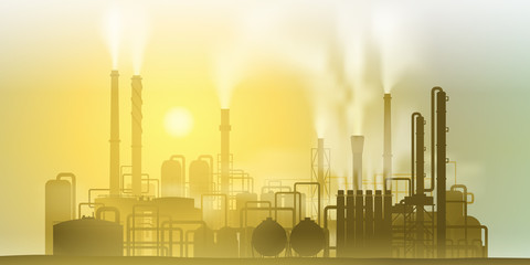 Industrial Chemical Petrochemical Oil and Gas Refinery Plant