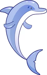 Kussenhoes De dolfijn is lief, hij kwam uit een sprookje © geshanya971