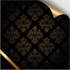 Vector background with patterns