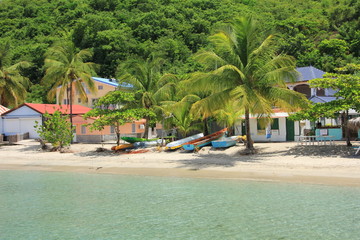 Plage - Bateaux de pêche