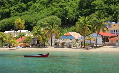 Gordijnen Village en Martinique © Fabien R.C.