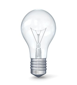 3d light bulb