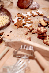 Zimtsterne Plätzchen und Lebkuchen