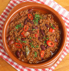 Mexican Beef Chili Food