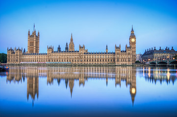 HDR-Bild von Houses of Parliament