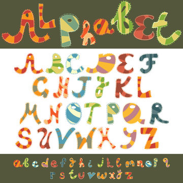 Fun alphabet capital and lower case