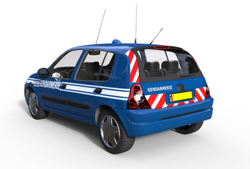 Voiture de gendarmerie