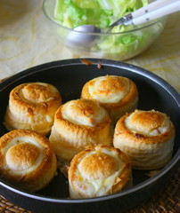 bouchée à la reine, entrée chaude