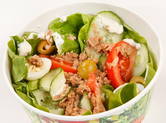 salad in the box
