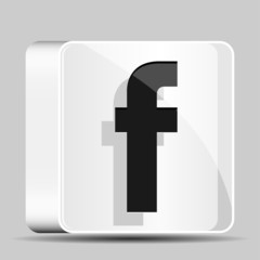 Fototapeta premium Forum button