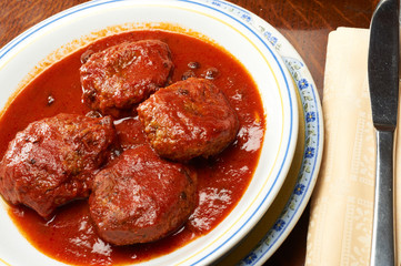 polpette di sarde al sugo