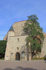 Fototapeta na wymiar St.-Bartholomäi-Kirche in Zerbst/Anhalt (Sachsen-Anhalt)
