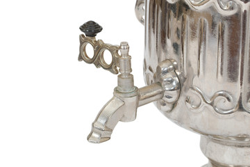 Russian samovar, detail