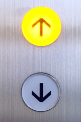 エレベーターのボタン