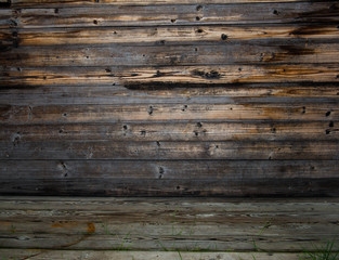 Fototapeta premium wooden fence panels