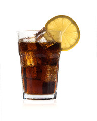 Glass of coke