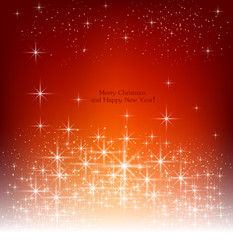 Red beautiful Christmas background.