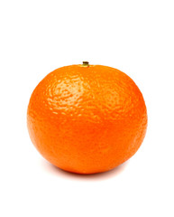Orange on a white background