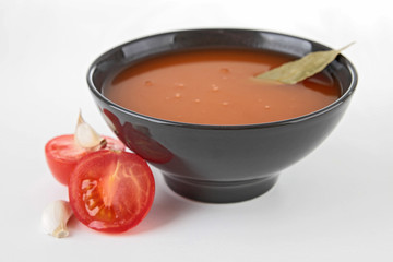 bowl of tomato soup