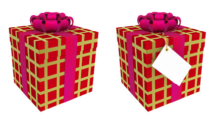 Two beautiful gift boxes