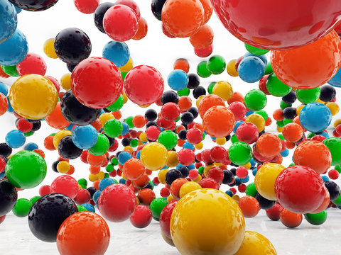 colored balls © aleciccotelli